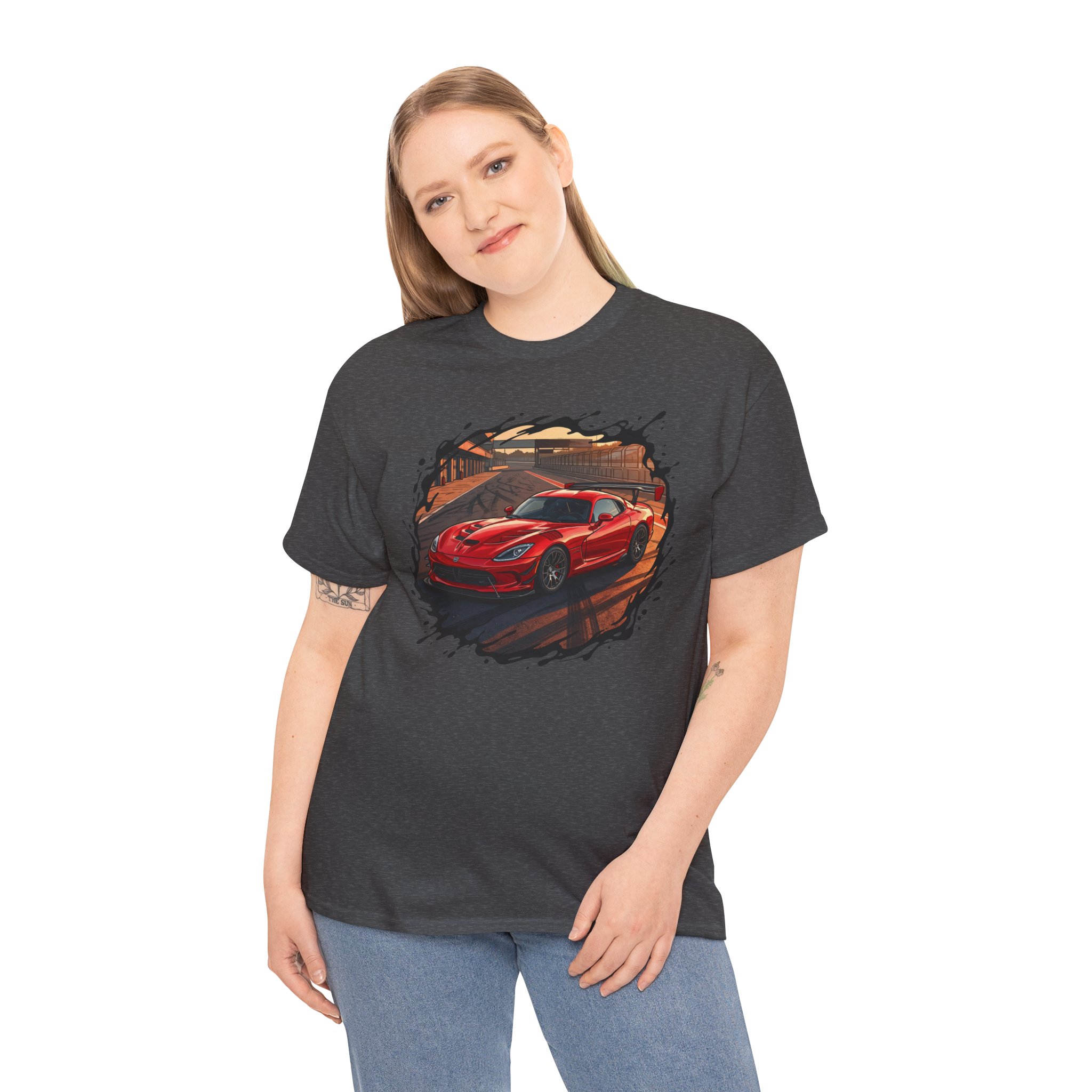 645hp V10 shirt - front view