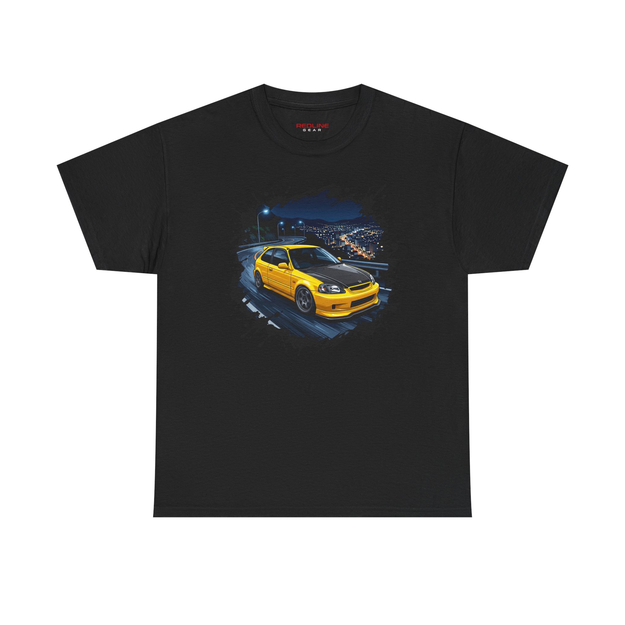 EK chassis shirt black - side angle