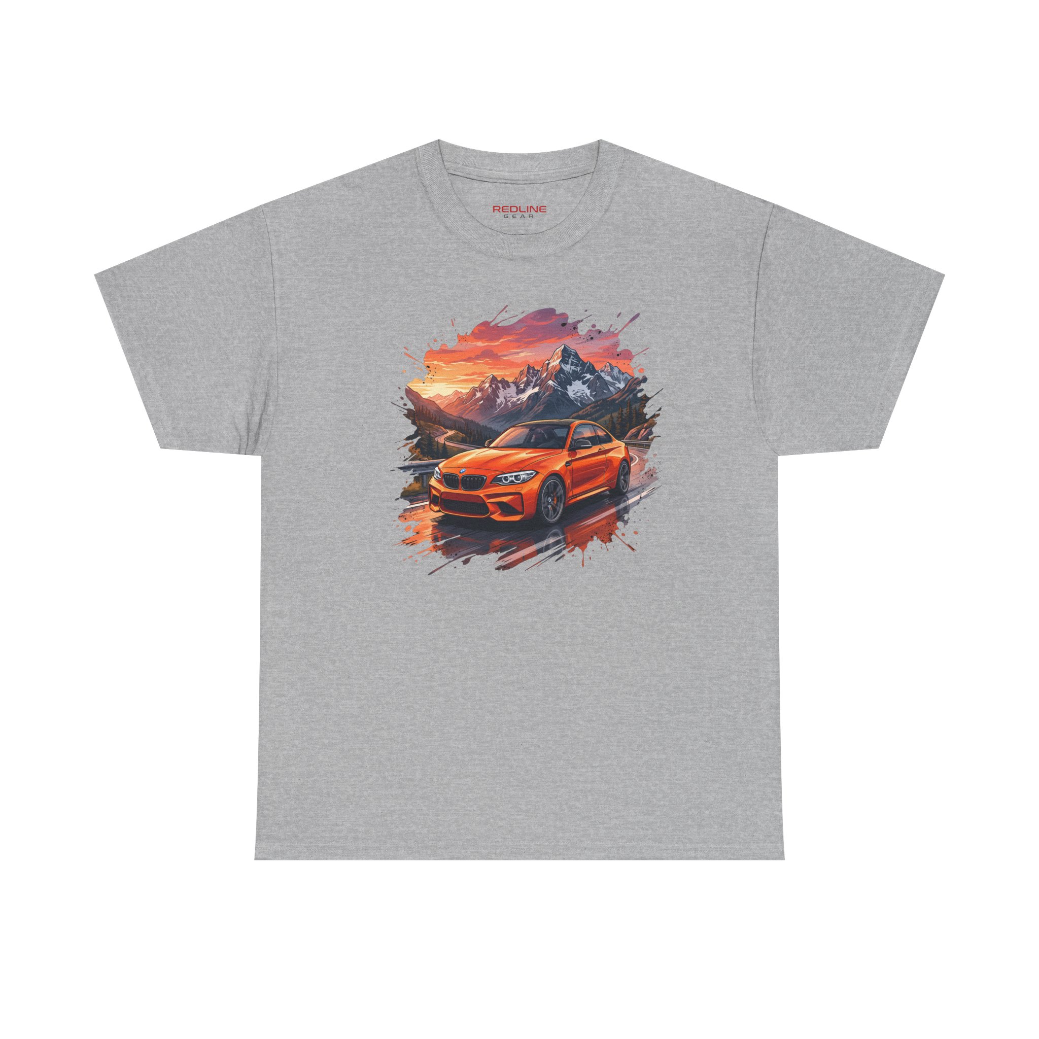 F87 shirt sport grey - front view