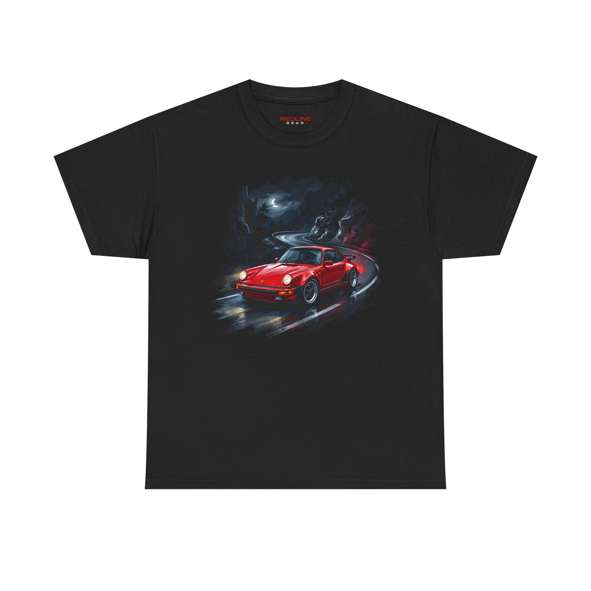 930 Turbo shirt black - side angle