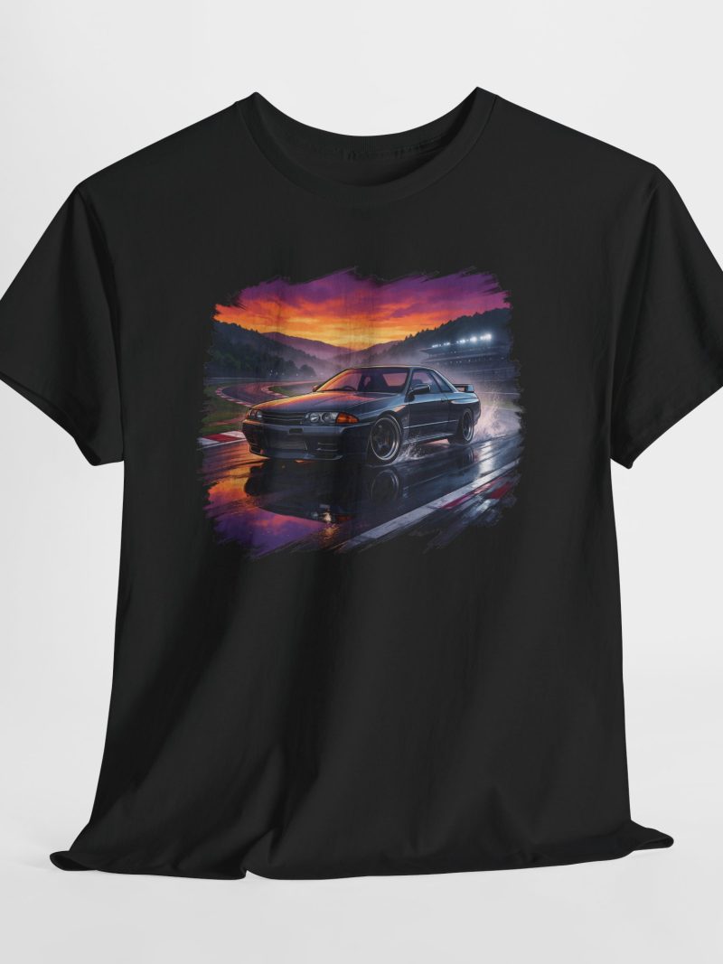 BNR32 shirt - black front view