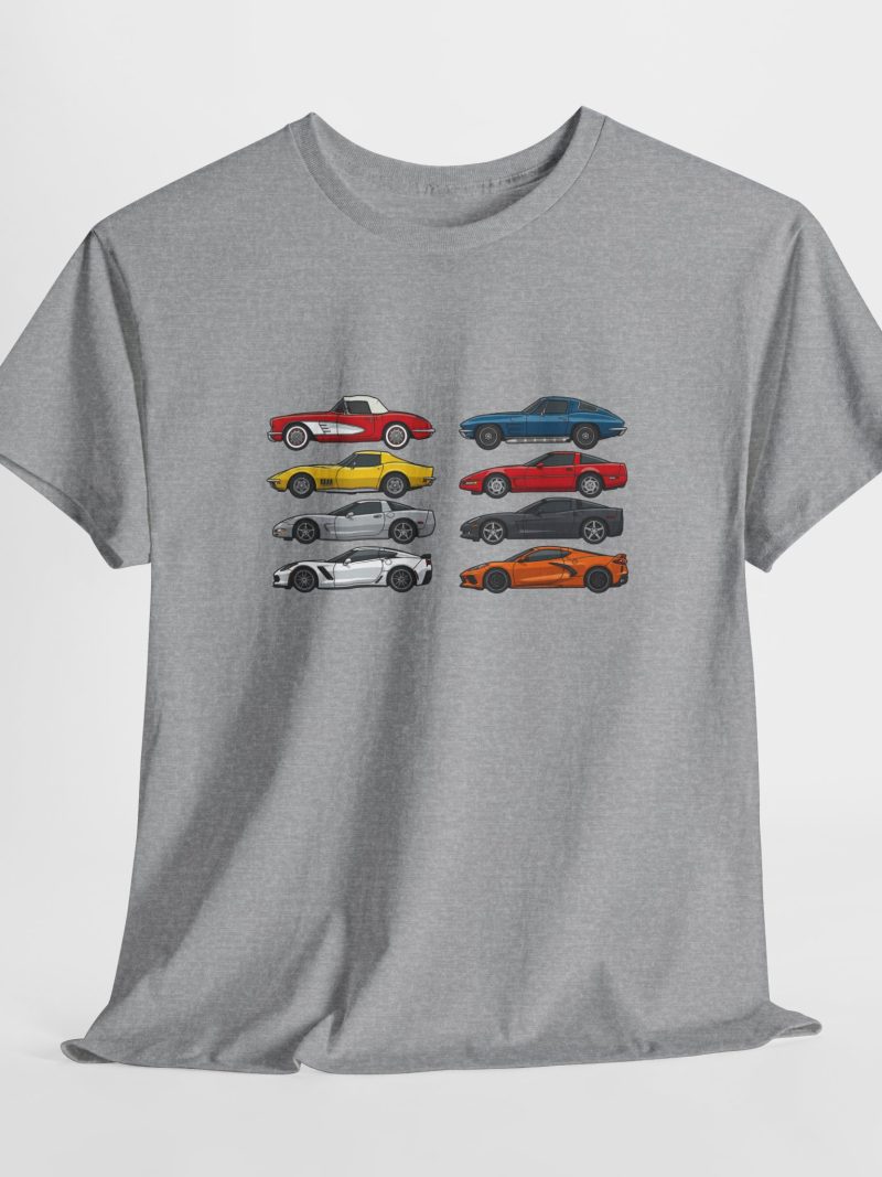 C1–C8 Heritage Evolution: 70 Years of American Performance T-Shirt (Unisex)