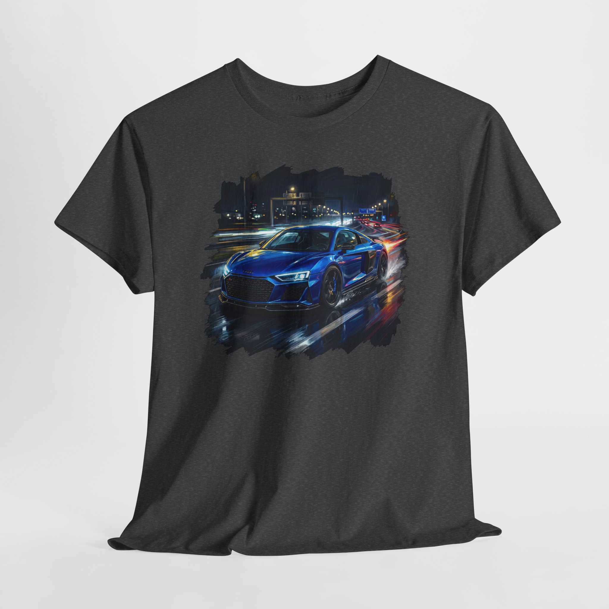 R8 V10 shirt - close up graphic