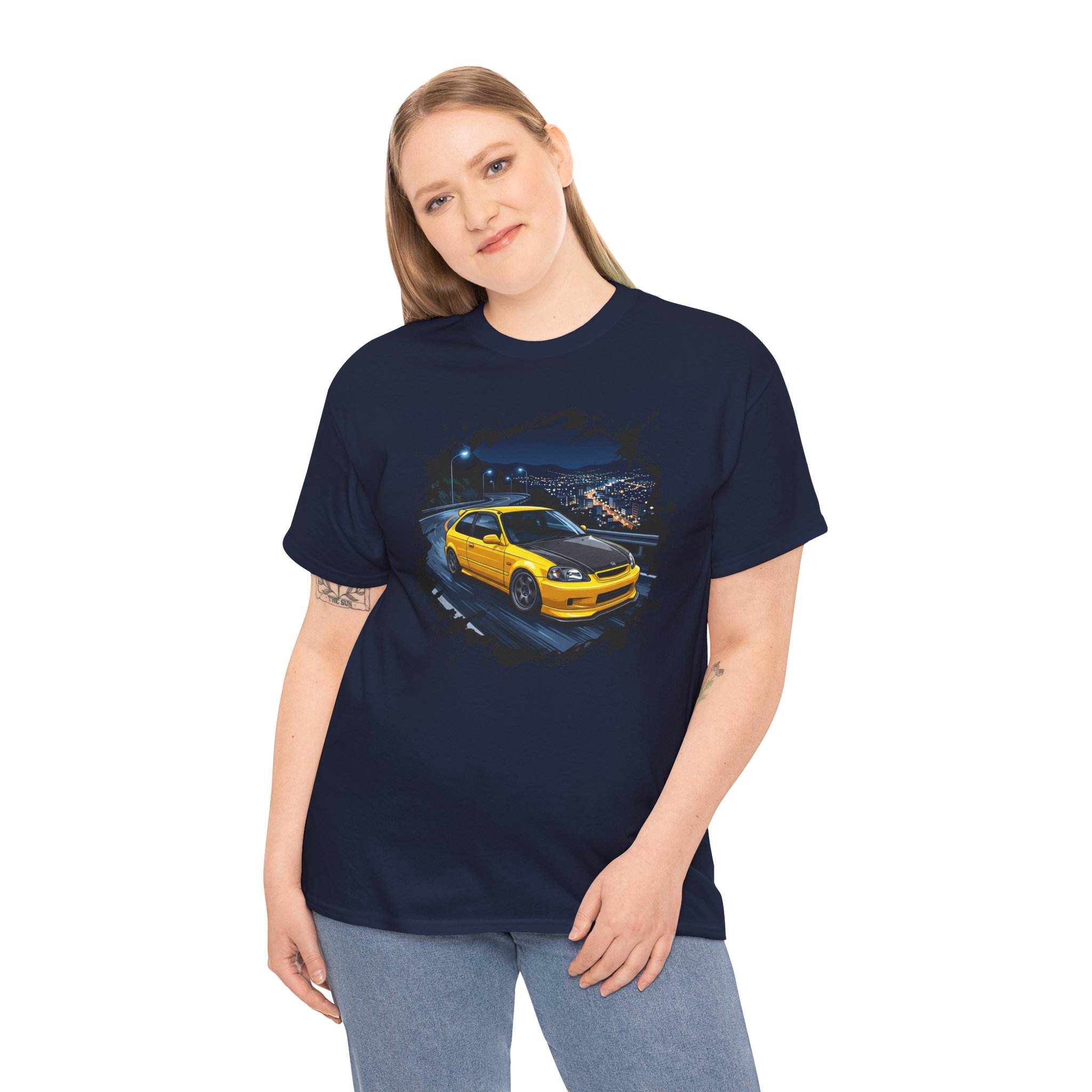 EK chassis shirt sport grey - graphic detail