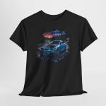 F82 shirt - black front view