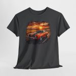 F-Body shirt - black front view