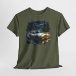 AE86 shirt sport grey - worn front