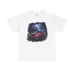 W204 t-shirt - black graphic detail