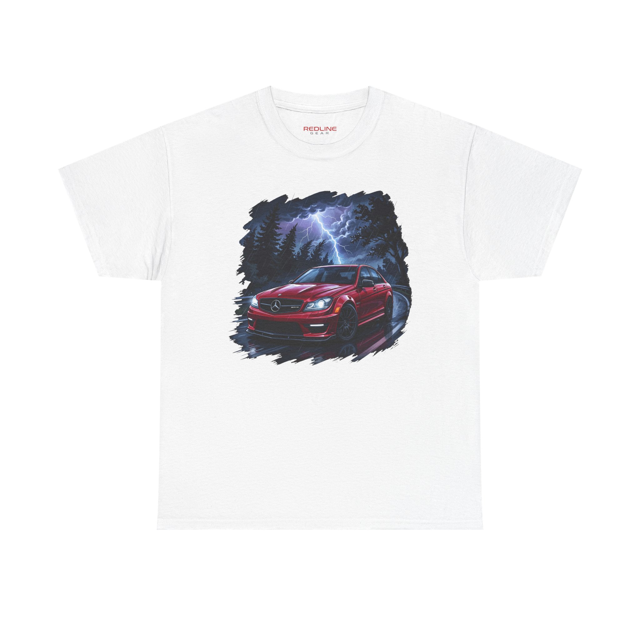 W204 t-shirt - black graphic detail