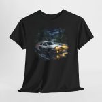AE86 shirt - black front view