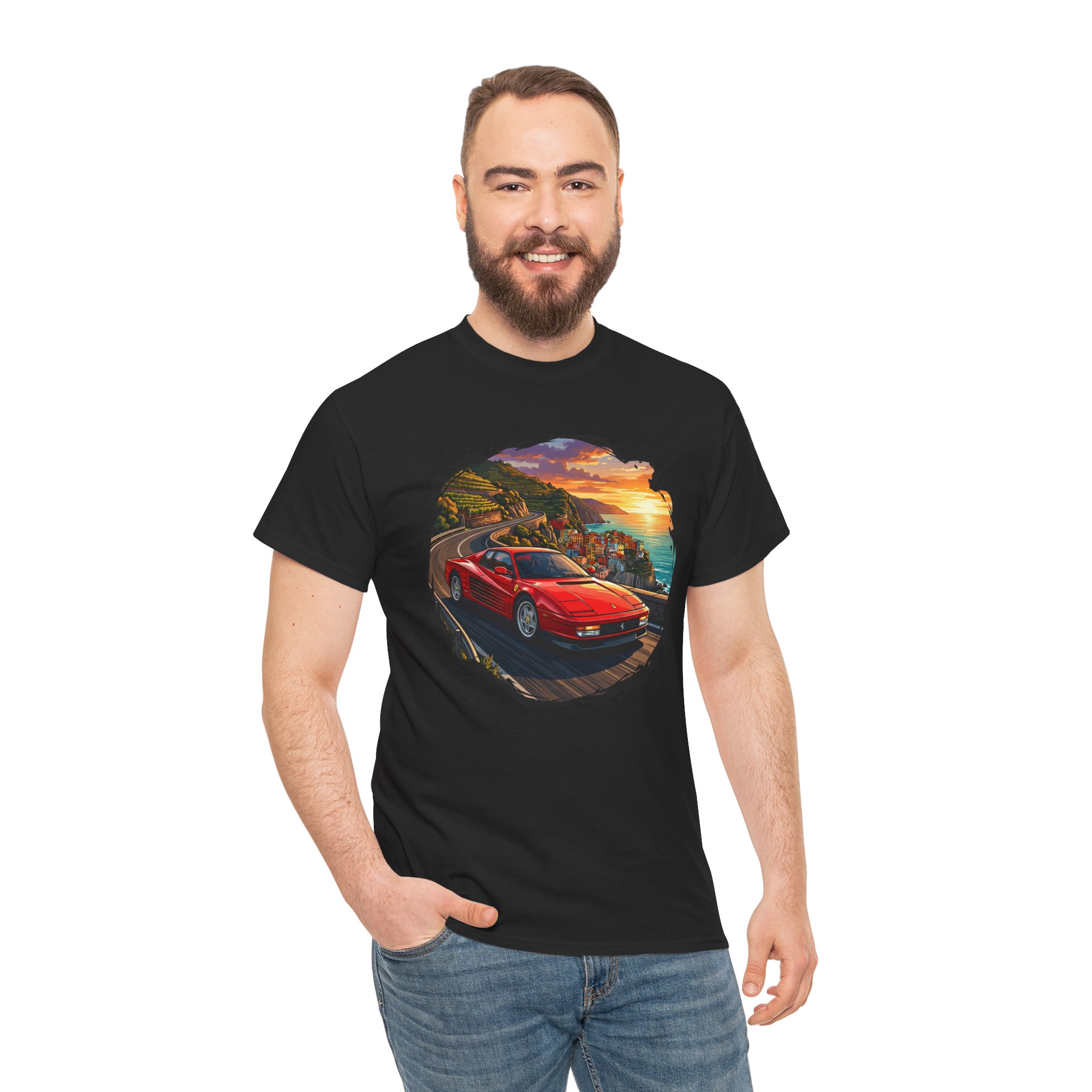 Testarossa t-shirt - The Icon by Redline Gear