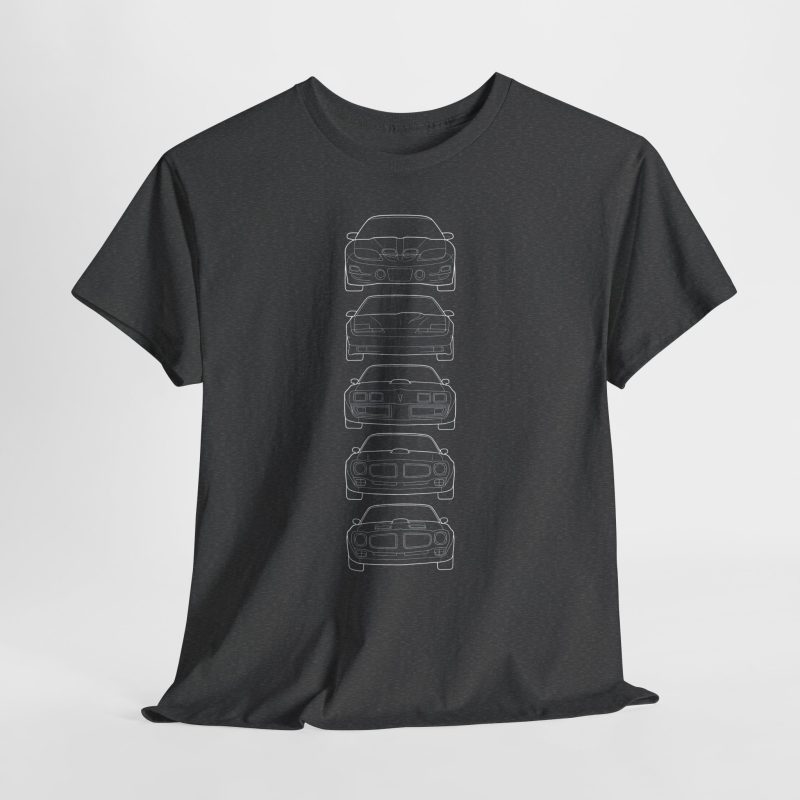 Firebird heritage t-shirt - back view