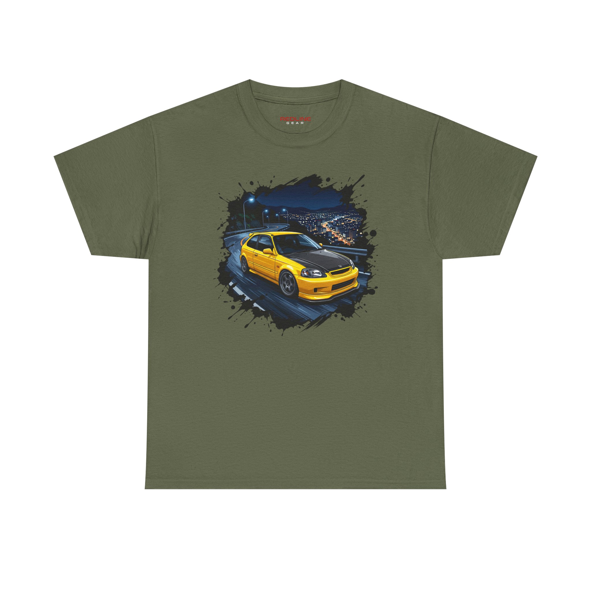 EK chassis shirt - white side angle