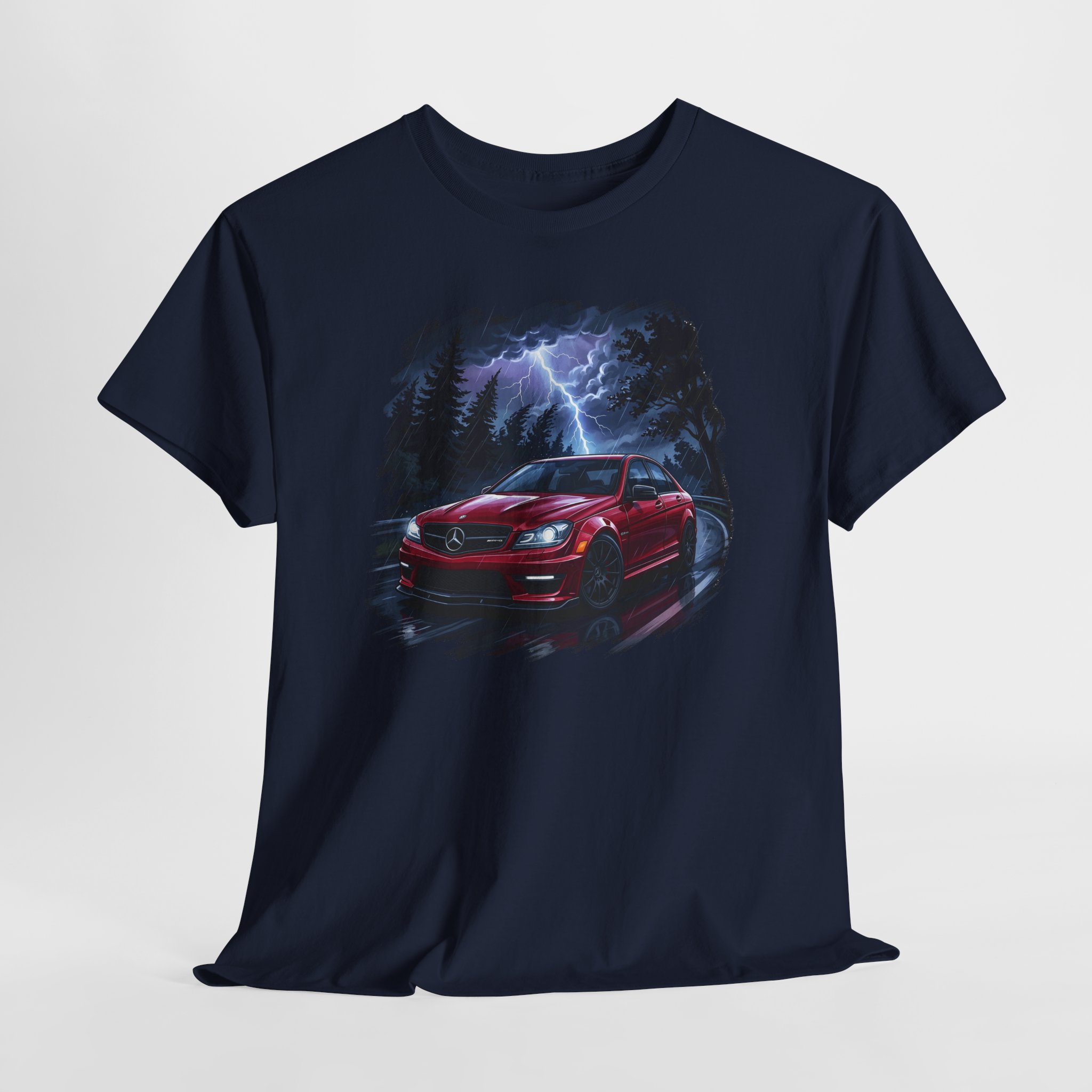 W204 t-shirt - white side angle