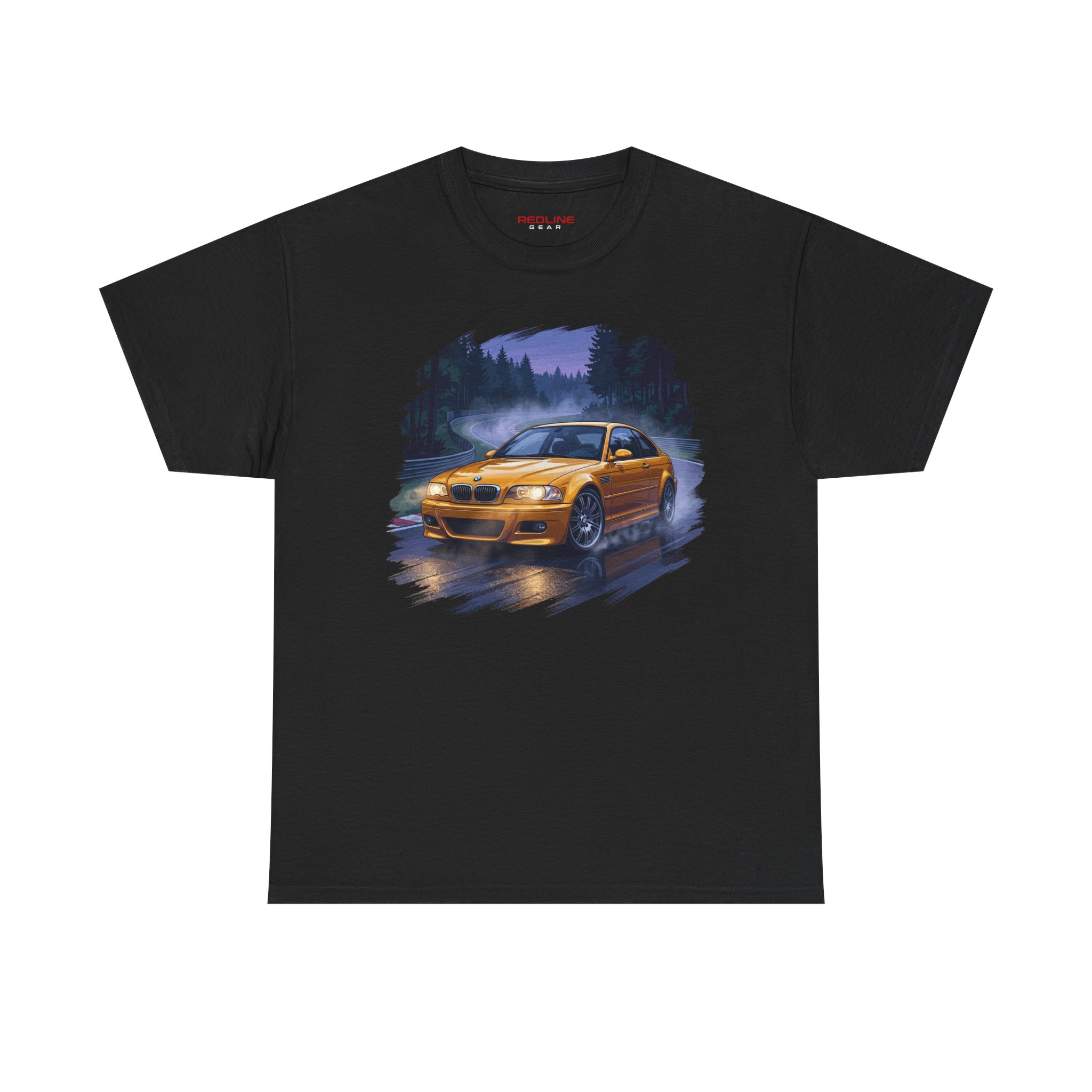 E46 M3 t-shirt black - side angle